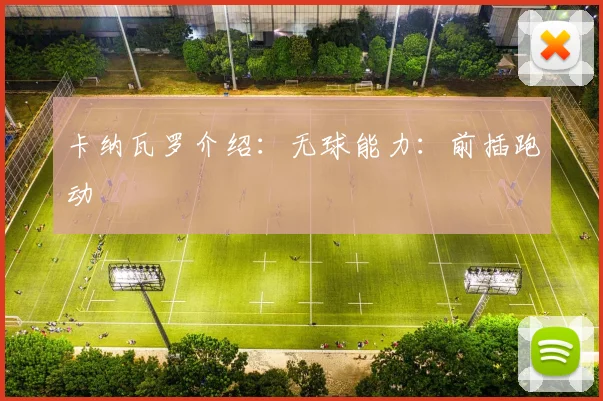 卡纳瓦罗介绍:无球能力:前插跑动